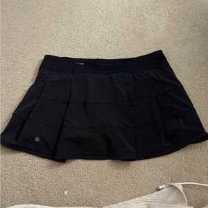 Lululemon Athletica Black Mini Skirt
